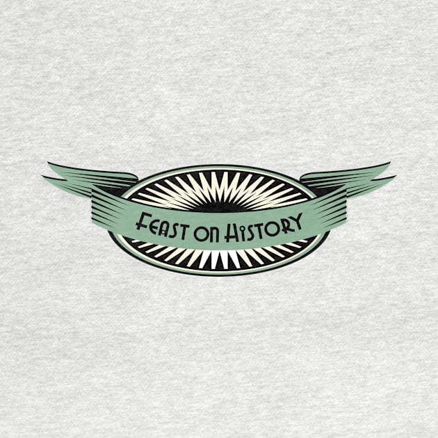 Feast on History Wide logo by Feast On History